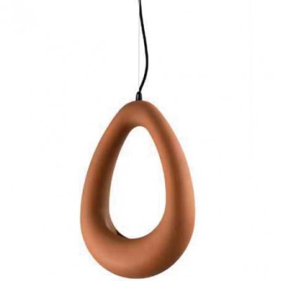 Φωτιστικό Κρεμαστό 17cm ντουί G9 230V Γύψινο Τερακότα 4103-B-T